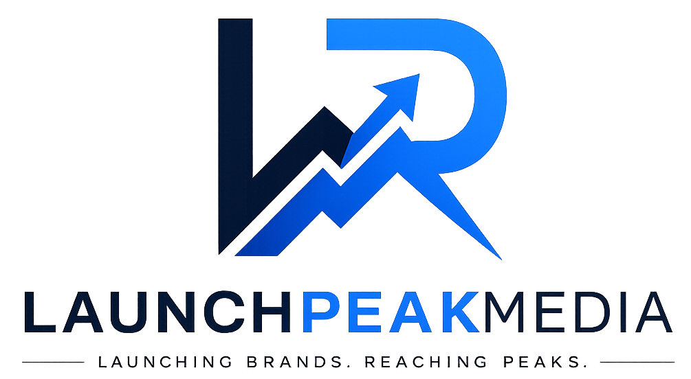 Launch Peak Media Logo